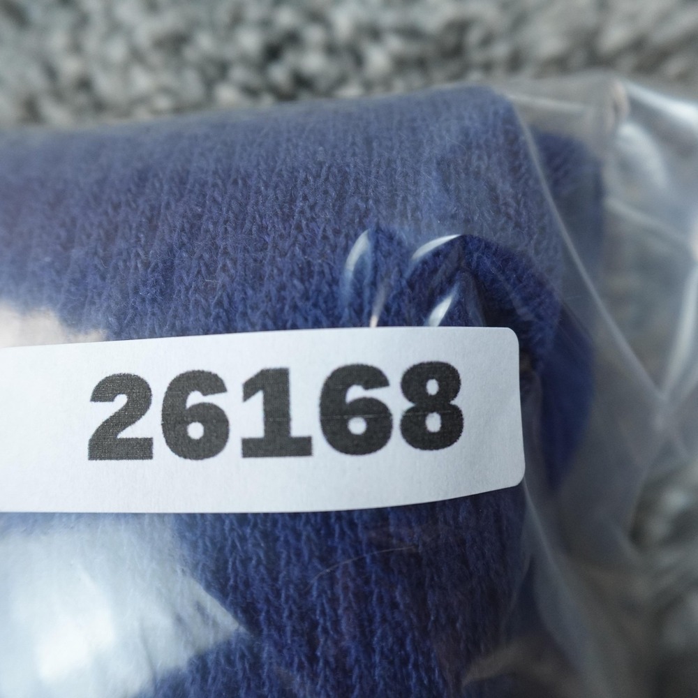 VTG JE Morgan Shirt Mens L Blue Waffle Knit Thermal Long Johns Underwear Top USA - Picture 9 of 9
